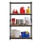 Lorell 2,300 lb Capacity Riveted Steel Shelving Recycled 59696 - alternate 2